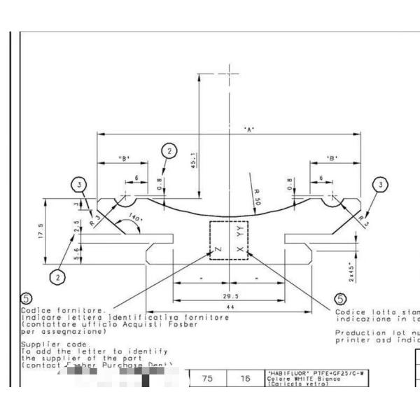 UV Resistant PTFE Cutter Pad 260°C Heat Resistant Non-Stick Surface for Corrugated Paper Industry