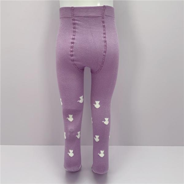 Baby Girls' Pantyhose Custom Printed Polyester Pile Yarn Tights with Cute Designs