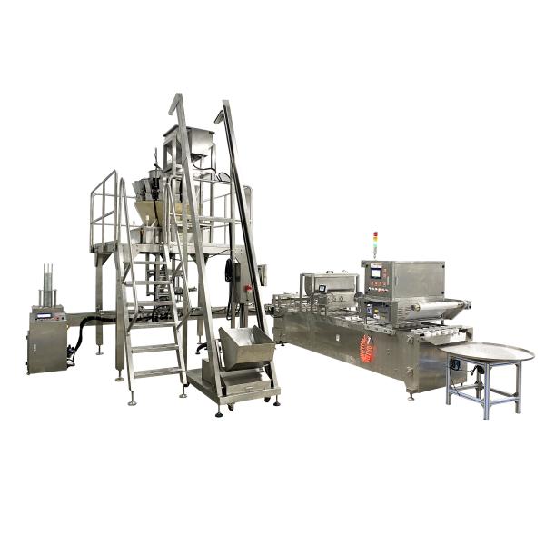 Решение для упаковки пищевых лотков