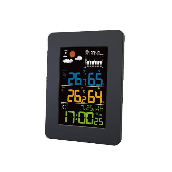 Station de prévision météorologique sans fil extérieure intérieure Capteurs de station météorologique compacts