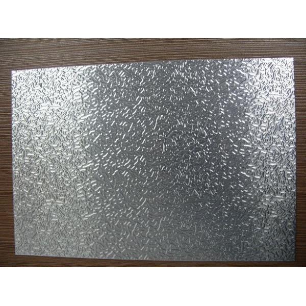1060 Embossed Aluminum Sheet/Foil for Refrigerator Width: 100-1200mm Temper O - H112
