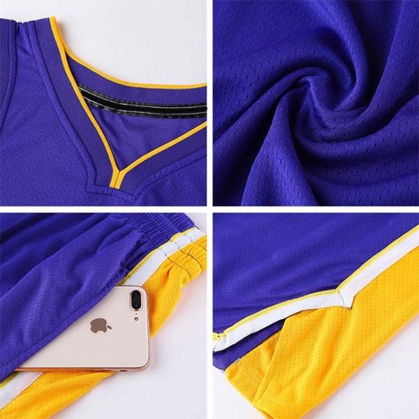 Баскетбол Джерси Джеймс Bryant Lakers Tracksuits тренировки футбола OEM такой же параграф