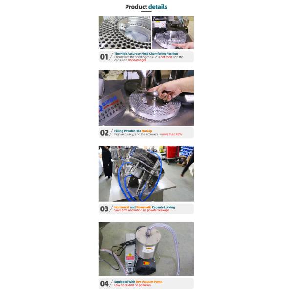 Фармацевтическая пустая машина завалки капсулы/Semi автоматическая машина заполнителя капсулы