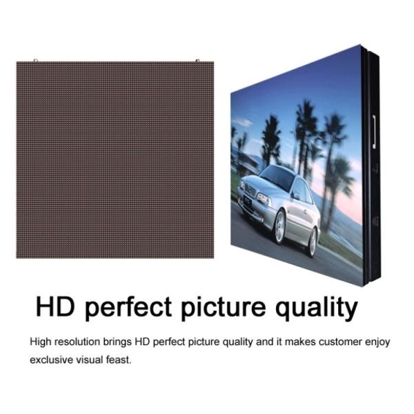 P4 Внешний высокояркий рекламный экран Full Color HD LED Rental