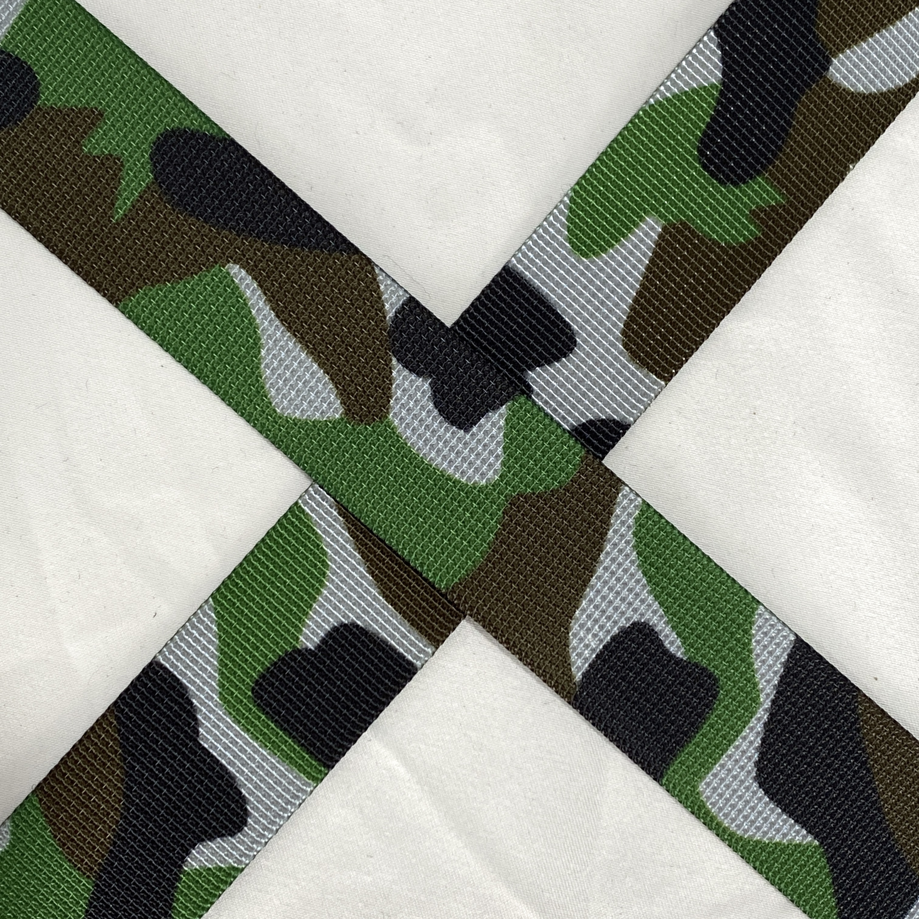 Camouflage Polyester webbing Camouflage Outdoor supplies Backpack belt Tactical clothing