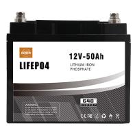 Sistema solar de batería de litio ligero de 7 kg 12V 50AH para aumentar la eficiencia energética