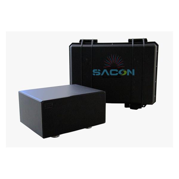 High Power Desktop Audio Voice Recording Jammer with 4~8m Shield Radius 120° Shielding Angle and 105dB Signal Strength