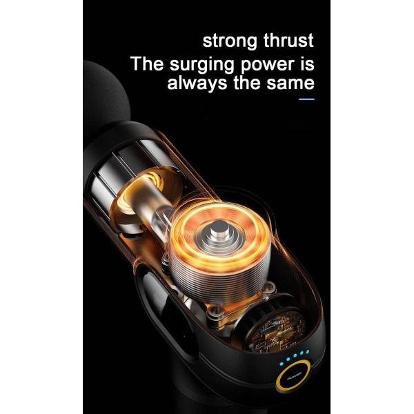 8 Heads Handheld Body Massager Gun Deep Tissue Full Body Percussion Massage Gun