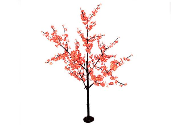 LED Iron Pole Cherry Tree Lights Peach Blossom Luminous Plant High Brightness