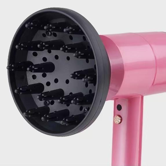1500w Professional Negative Ion Hair Dryer Strong AC Motor Hair Care Household With 3 Air Nozzles For Curly Hair