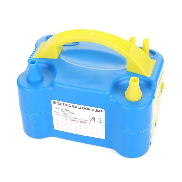 SPU Dual-Purpose Electric Air Pump Double-Layer Balloon Inflator PP Material Portable Automatic for Wedding Room Decorations
