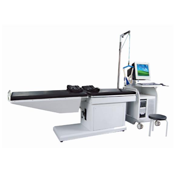 Electric traction table equipment for hospital bed