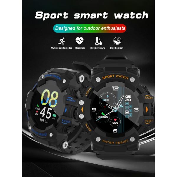 L11 smart match 1.28inch IP68 Sports Waterproof Watches For Swimming Long Battery Life