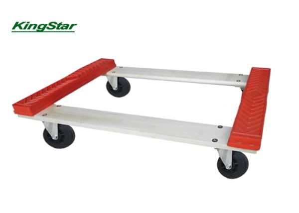 1000lbs Load Capacity Heavy Duty Furniture Dolly With Rubber Caps / Hardwood Movers Dolly