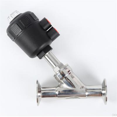Angle Valve DN20 Acturator 50mm Pneumatic Precision Die Casting Globe Valve Gate Valve