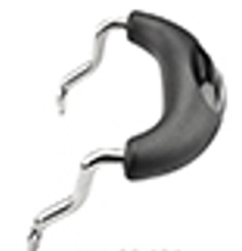 Double-hole Glass Pot Lid Handle Stainless Steel Silicone Side Ear Handle Pot Accessories