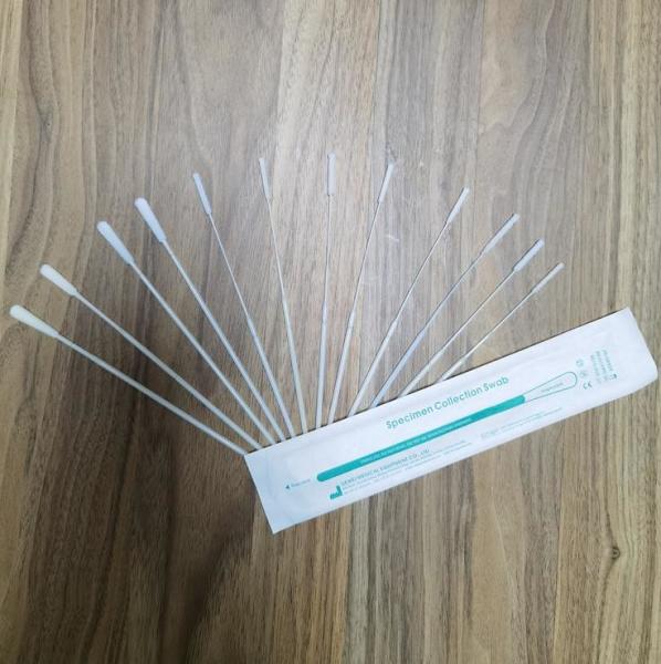 Flocked Nylon Swab Nasal Nasopharyngeal Oral Oropharyngeal Swab for Covid-19