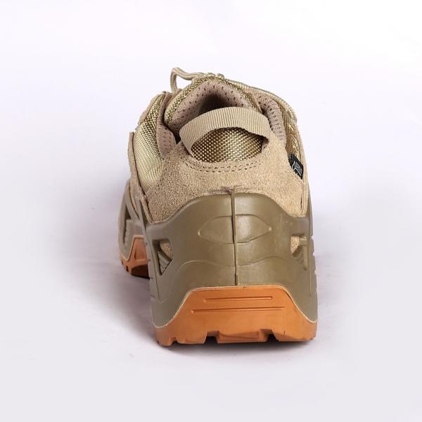 Shengjie Casual Suede Cow Geniune Leather Breathable Soft Boots Fabric Mesh Upper with Metal Eyelets Outdoor Shoes