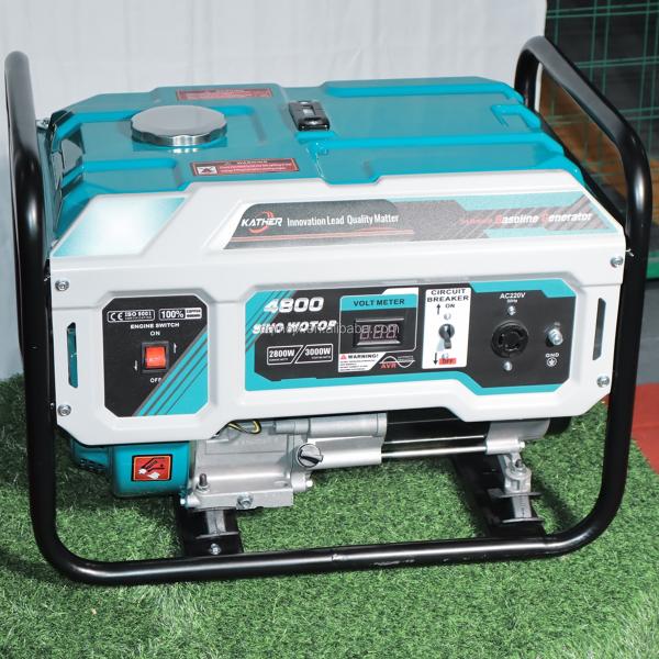 Small Generator For Home Camping 2.8kva 3kw 5kva 6kva 8kva 10kva Gasoline 50hz/60hz 220v/380v Alternators