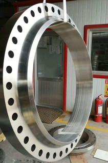N10276 Nickel Base Welding Neck Alloy Steel Flange Customized DN15 For Pipe