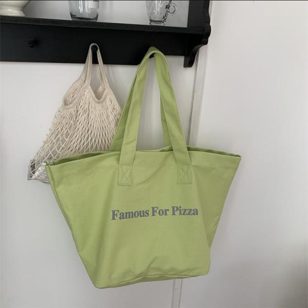 Daily School Life Canvas Tote Bag for Shopping Practical and Versatile Design