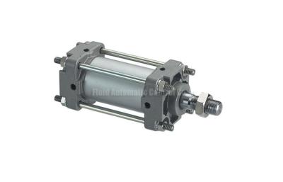 CA1 Double Acting Pneumatic Air Cylinder 40mm - 100mm , Tie Rod Gas Cylinder