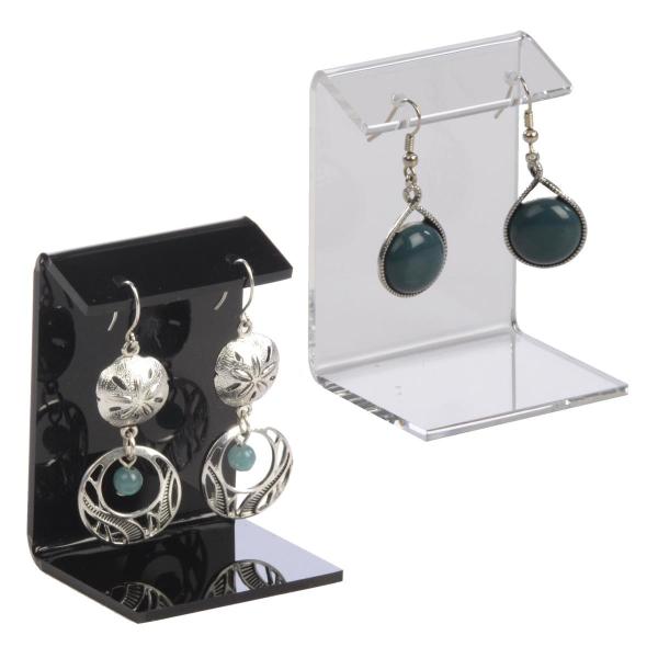 U-Shape Acrylic Jewelry Earring Display Perpex Jewellery Earring Holder