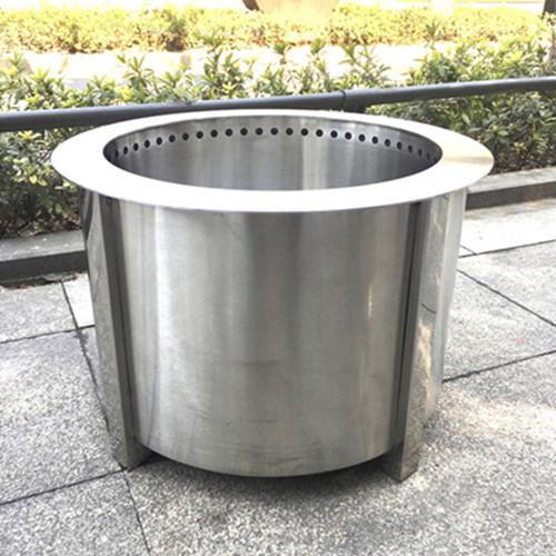 Ss 304 Portable Smokeless Bonfire Fire Pit 22 Inch Outdoor Stove