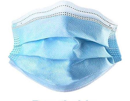 Skin Friendly Adult Non Irritanting Earloop Medical Mask