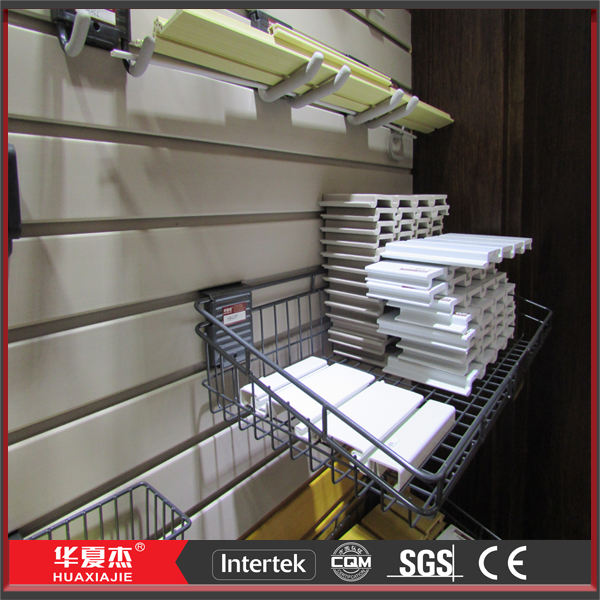 Белые прочные панели стены гаража для отделки стен хранения