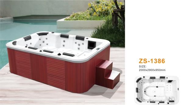 Factory Direct Acrylic Freestanding Whirlpool Tub With Adjustable Jets For Commercial Residential Bulk Orders