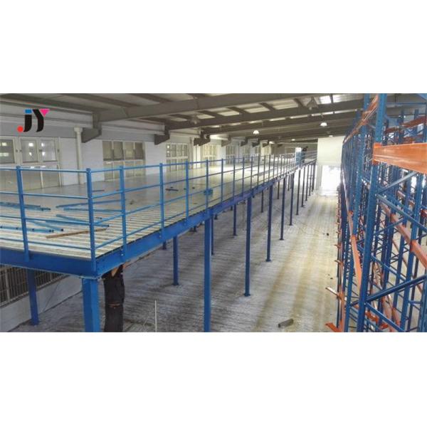 Portable Paint Coated Metal Frame Mezzanine Floor Platform for Warehouse Storage