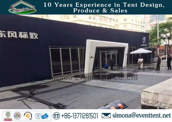 Glass Wall Panel Custom Sport Event Tent , Heavy Duty Tent With 600 Square Meters