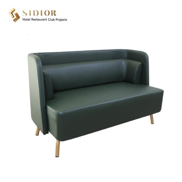 Hotel Couch Sofa, Club Booth Sofa, Restaurant Couch, Hot Sell Booth, PU Leather Upholstery, High Density Foam