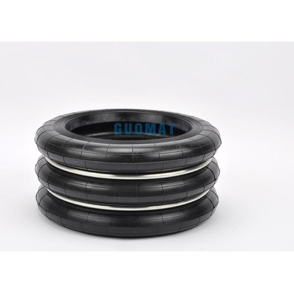 152mm Height Rubber Triple Convolution Industrial Air Spring S-300-3 For Machine