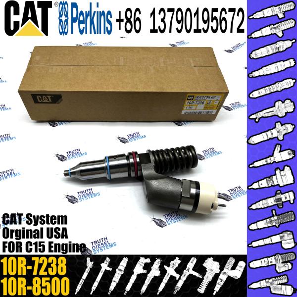 Injecteur de carburant commun 246-1854 de rail de moteur de pression 2461854 10R-7238 pour CAT C15 3508C 3512C