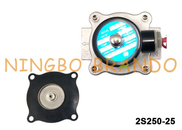 UNI-D Type SUW-25 2S250-25 G1 Stainless Steel Solenoid Water Valve DC24V AC220V