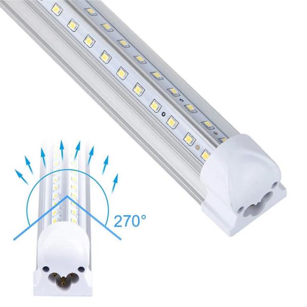 SMD 2835 110V 220V Indoor Lighting T8 Tube Led Light 270 Degree Beam Angle