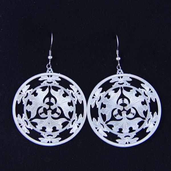 Fashion High Quality Ladies Women Girls Stainless Steel Earrings LEF137