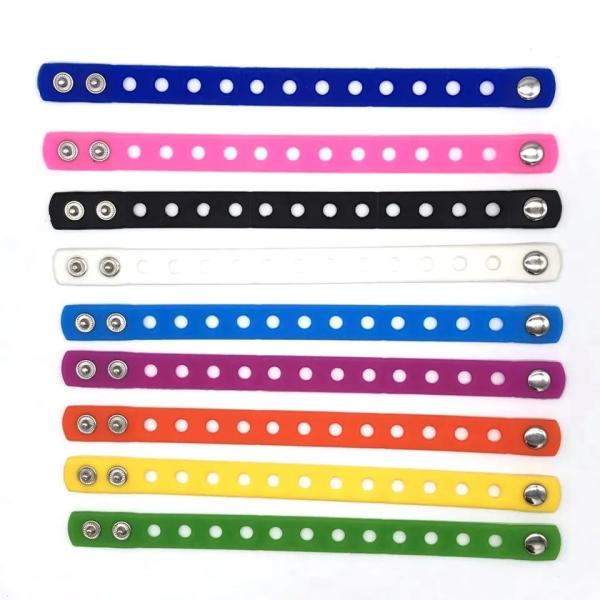 Silicone Wristband for Education Baby Jewelry Pendant Fashion Style Wrist Toy Soft Rubber Kids Gift