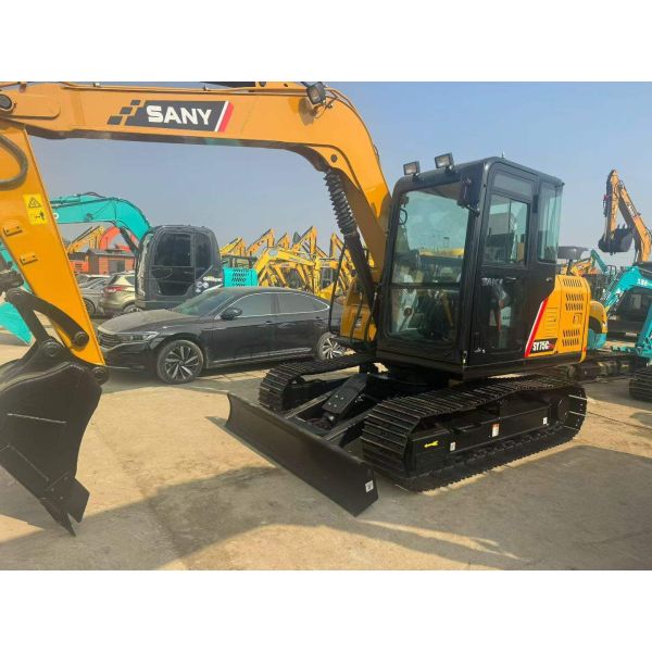 Used SANY SY75C Hydraulic Crawler Excavator (7.5 Ton) – 55kW Fawde Engine | CE Certified