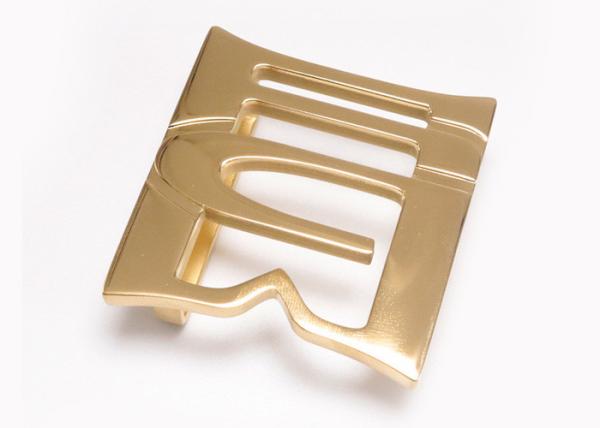 Newest Design Western Style Cowboy Custom Letter Metal Belt Buckles With Silver Finish