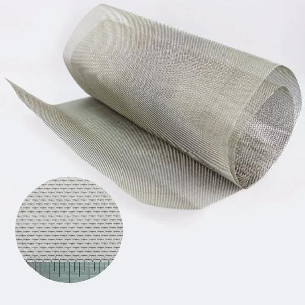 Stainless Steel Flexible Wire Mesh Netting Plain / Twill Weave