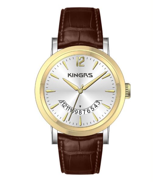 Water Resistant Stainless Steel  Watches Fashion Casua Leather Band