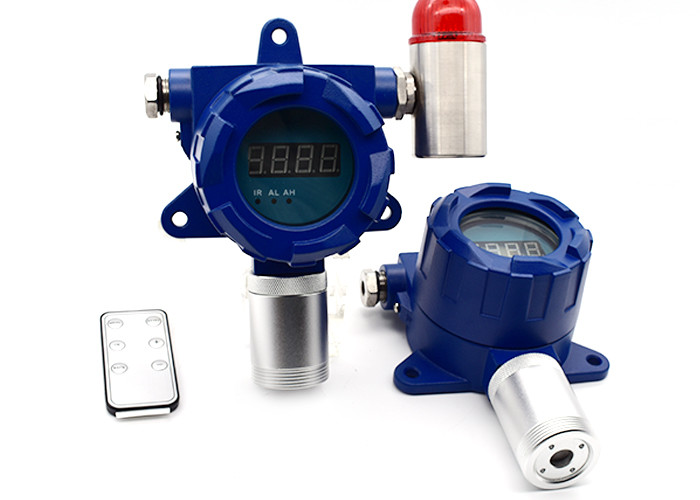 RS485 4-20mA вывело наружу стена детектора газа CO установило фиксированный DC 12-24V со светлым сигналом тревоги