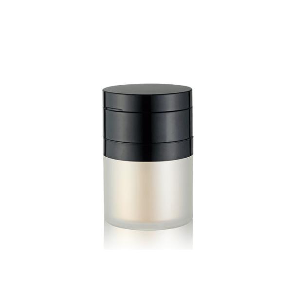 Acrylic Round Plastic Cosmetic Jars Double Wall ABS Collar Cosmetic 30ml