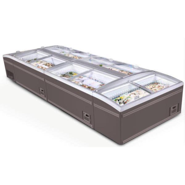 Замораживатель острова горизонтального холодильника острова ОЭМ замораживателя з