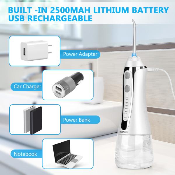 Wholesale Cheap Oral Irrigator IPX7 Waterproof OEM ODM Electric Teeth Cleaning Device Home Travel Dental Floss Water Flosser