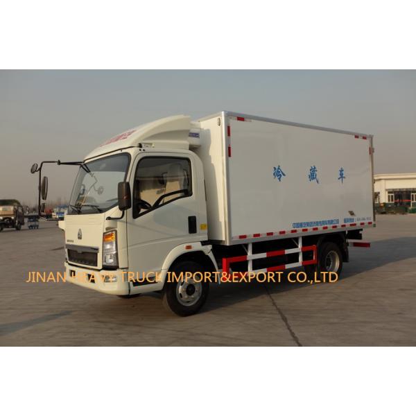 Обязанность света Howo 4X2 Refrigerated тележка 5 тонн 60000kg 7 ТОНН