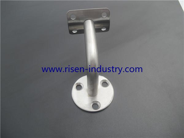 stainless steel Handrail bracket RS301 wall to rail, handrail fitting,finishing satin and mirror
